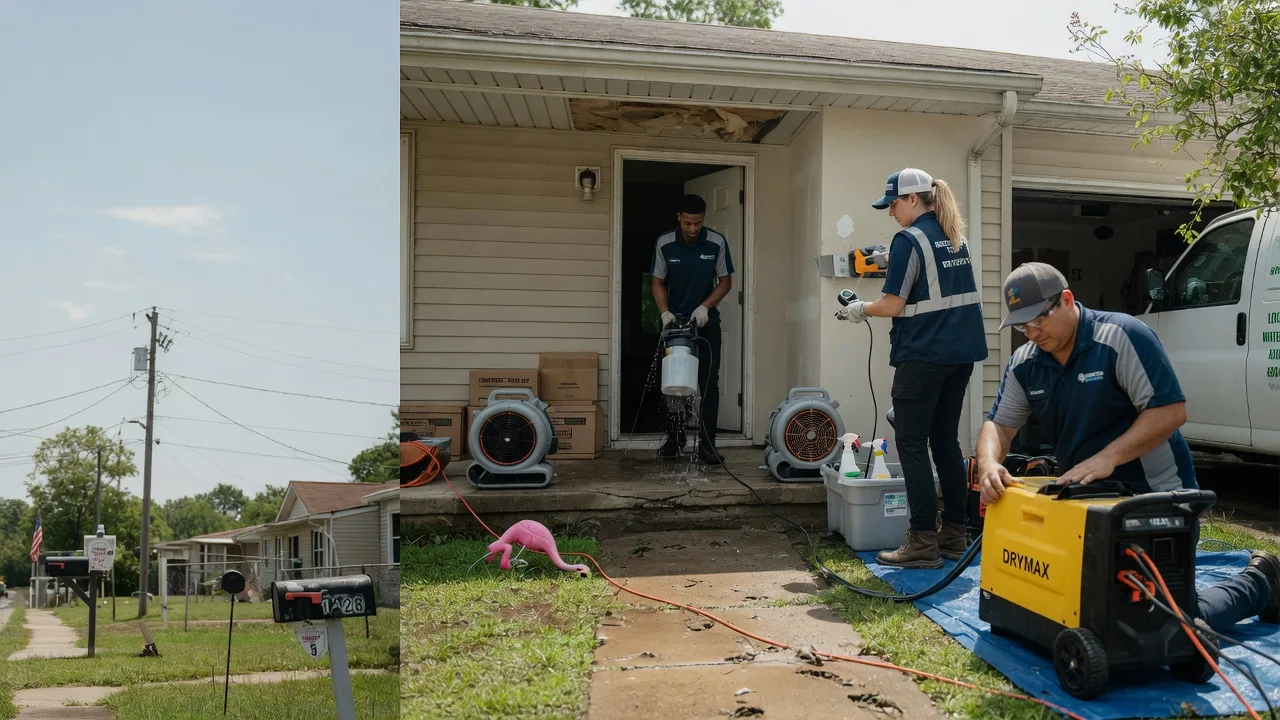 Storm Damage Water Removal in Sallisaw, OK near me